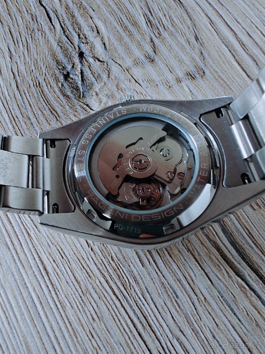 Automatické hodinky -strojek Seiko NH35A (rezerva chodu 40h) - 3