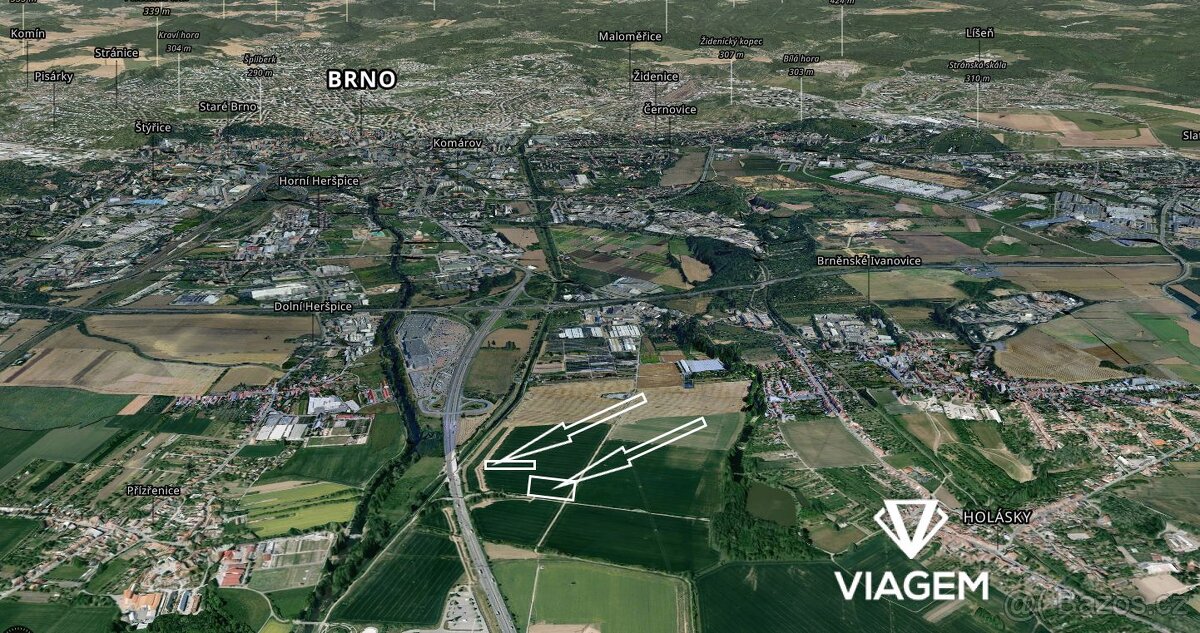 Pole 9 730 m², Podíl 25 % o výměře 2 433 m² - 3