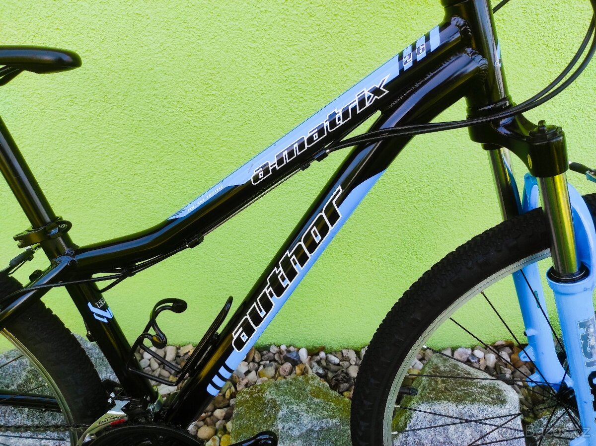 Značkové kolo Author A-Matrix 26"/13,5" (modrá/černá) - 3