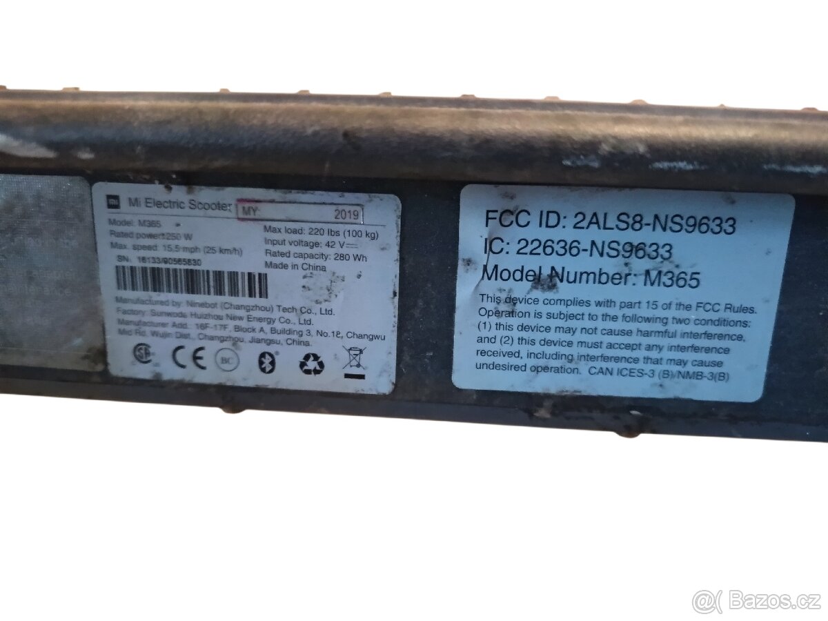 Elektrická koloběžka Xiaomi - 3