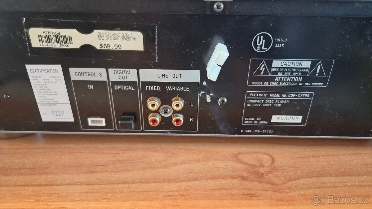 Sony CDP-C77ES - 3