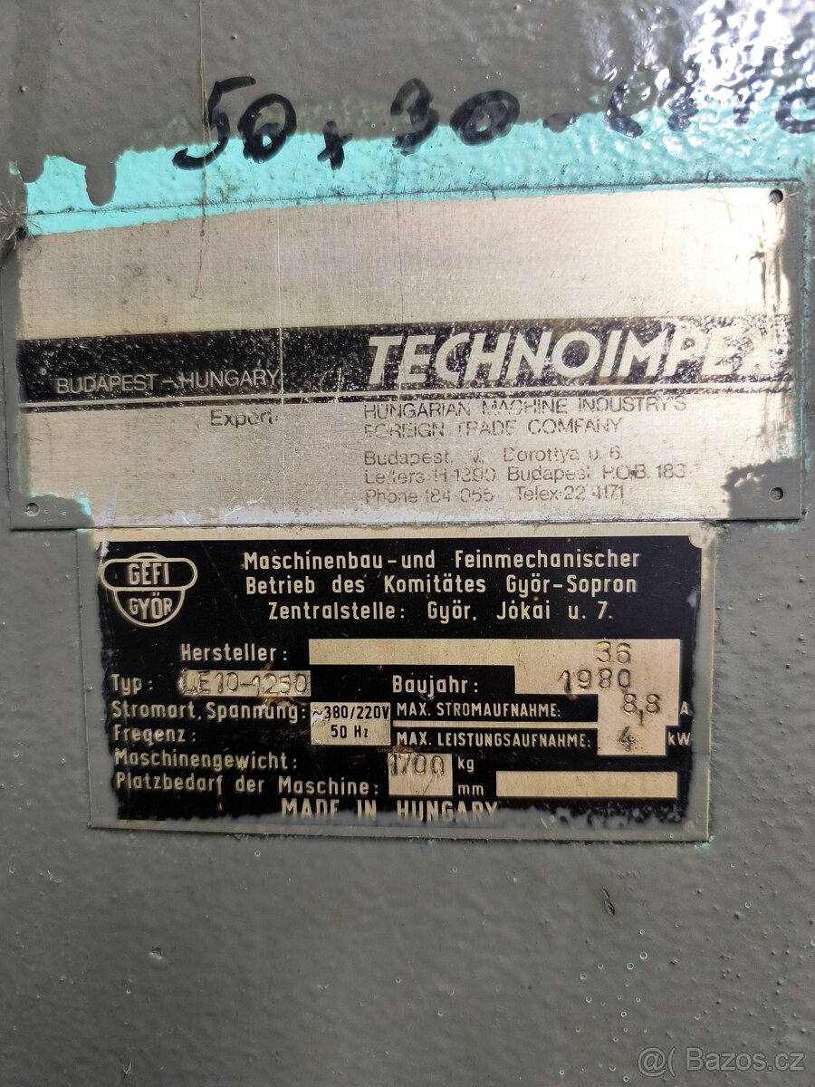 Ohranovací lis - 3