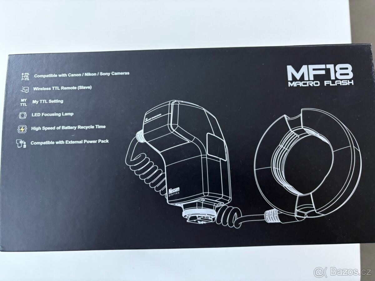NISSIN makroblesk MF18 pro Sony - 3