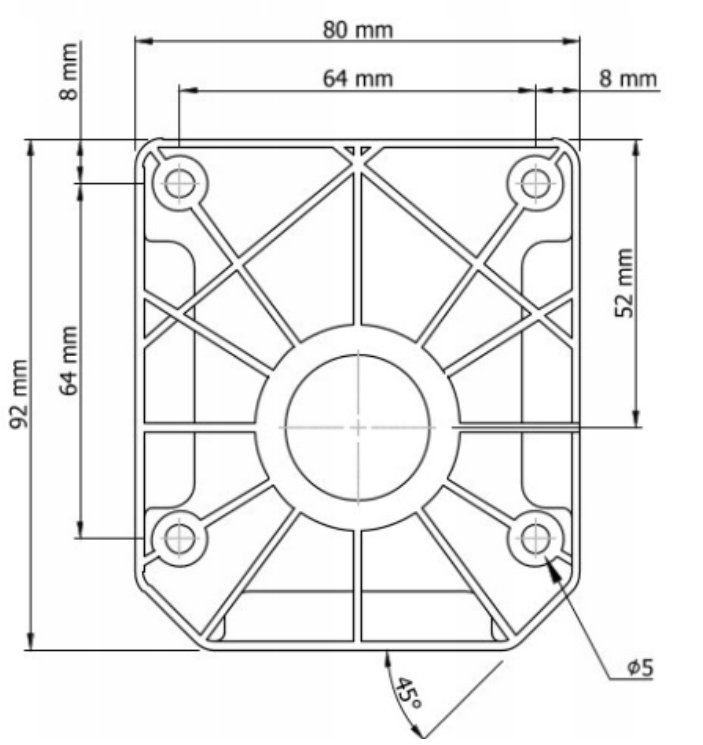 Kuchyňské nohy stavitelné 12cm - 17cm - 3