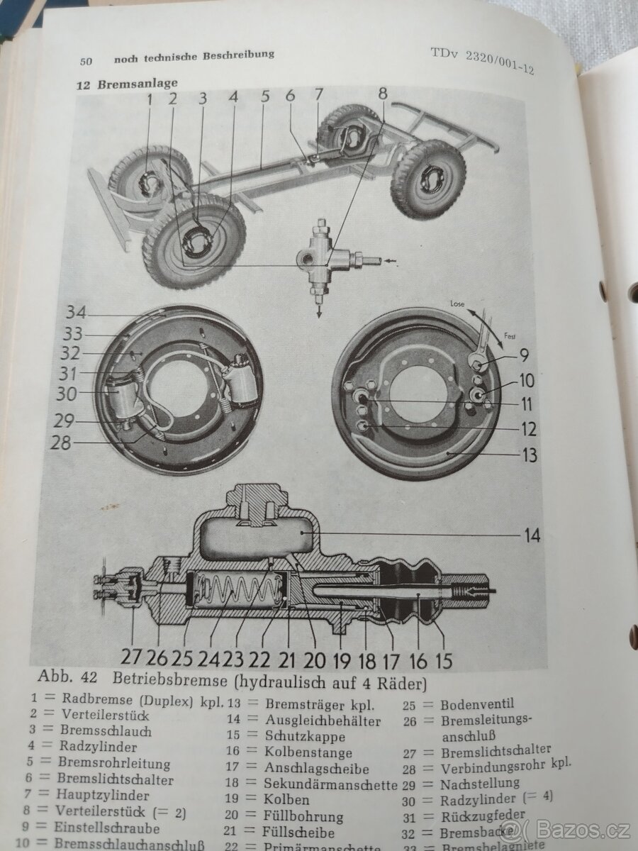 Dkw Munga servisní manuál 2 - 3