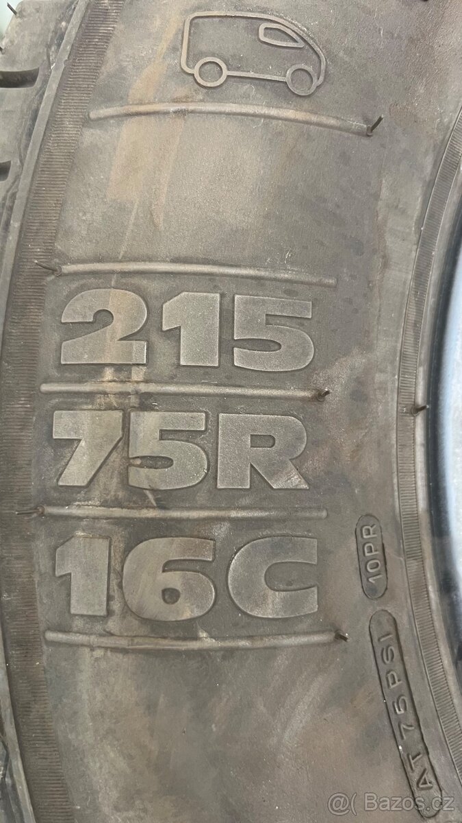 letní pneu Kleber 215/75 R16 C - 3