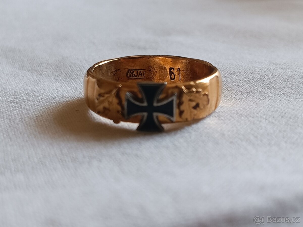 Prsteny - 1.světová válka, železný kříž, kus 1914 - 3