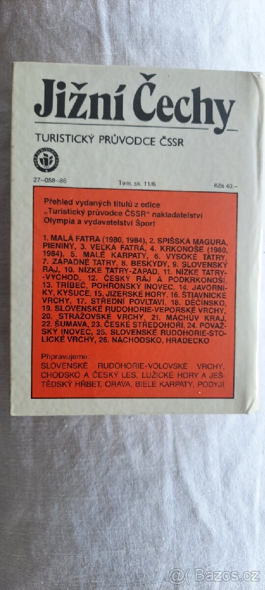 Turisticky průvodce ČSSR - Jižní Čechy - 3