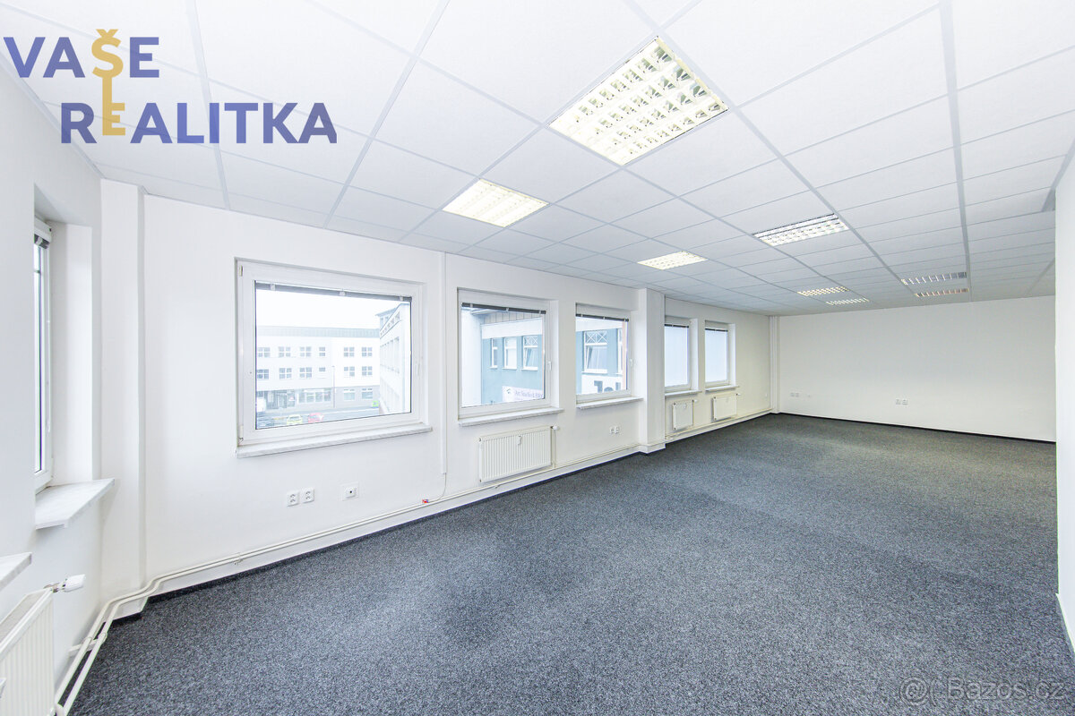 Pronájem, kanceláře 70 m2, Vsetín, ul. Na Příkopě - 3