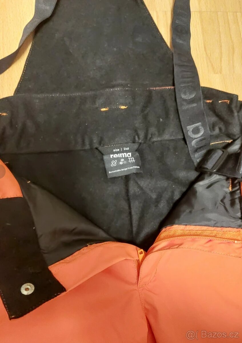 Zimní lyžařské kalhoty, oteplovačky, Reima Wingon, 146, top - 3