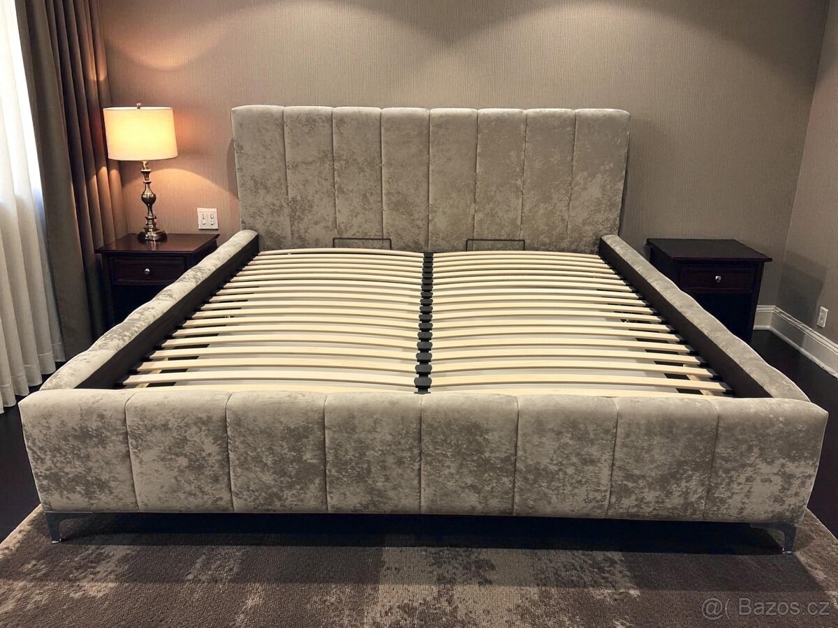 Manželská postel 180/200 a 160/200 úplně nové . - 3
