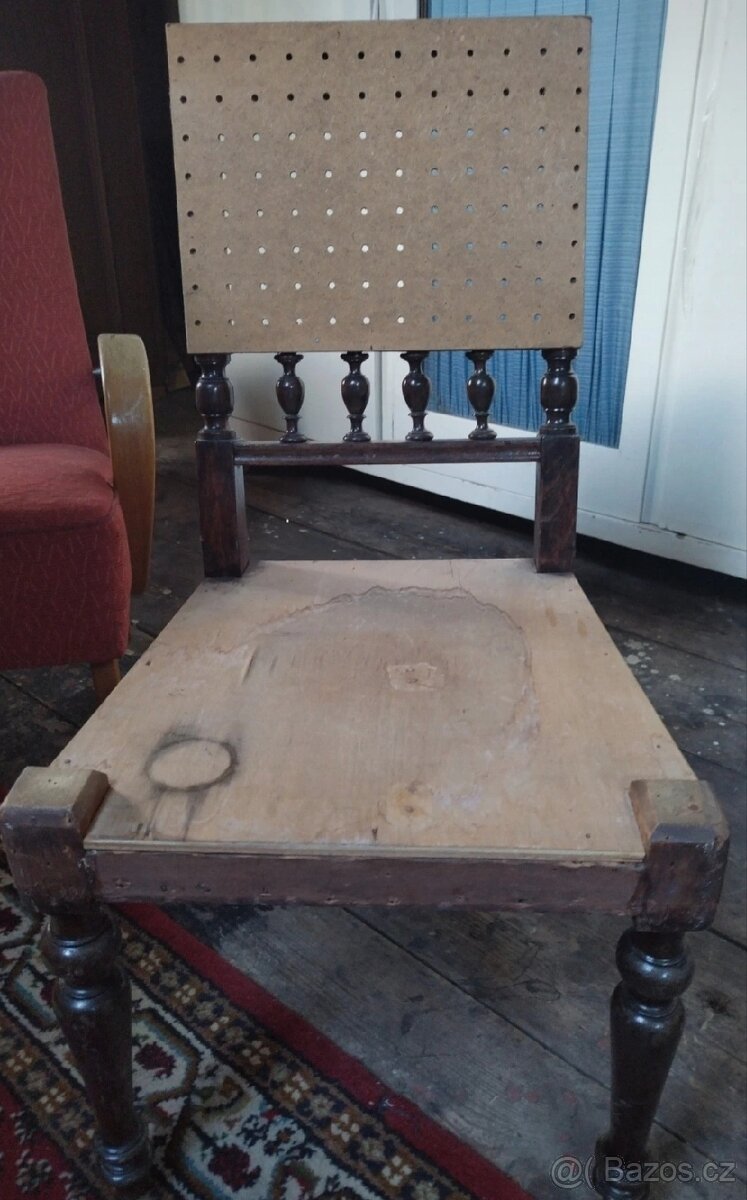 Dvě starožitné židle - 3