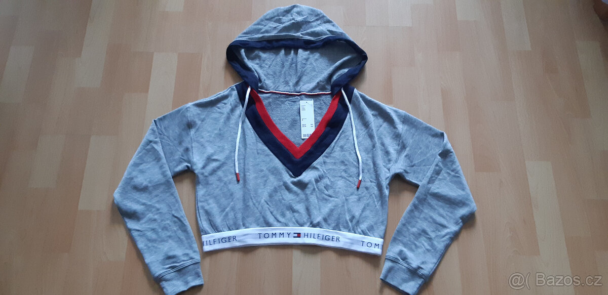 Tommy Hilfiger sexy mikina / crop top NOVÁ - 3