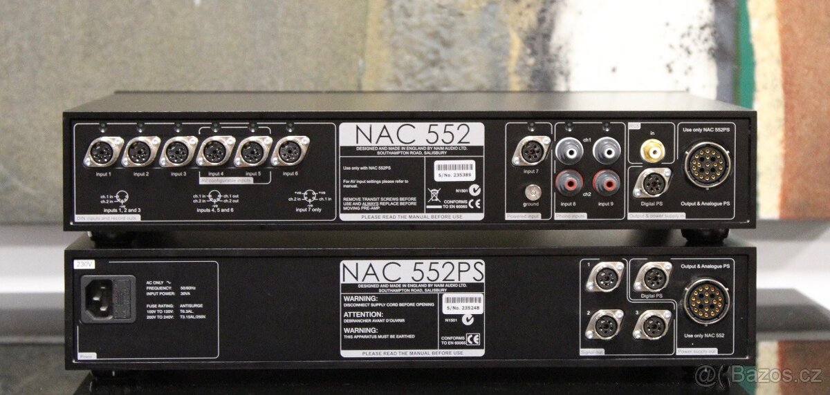 Audio Naim NAC 552 + 552 PS Referenční předzesilovač - 3
