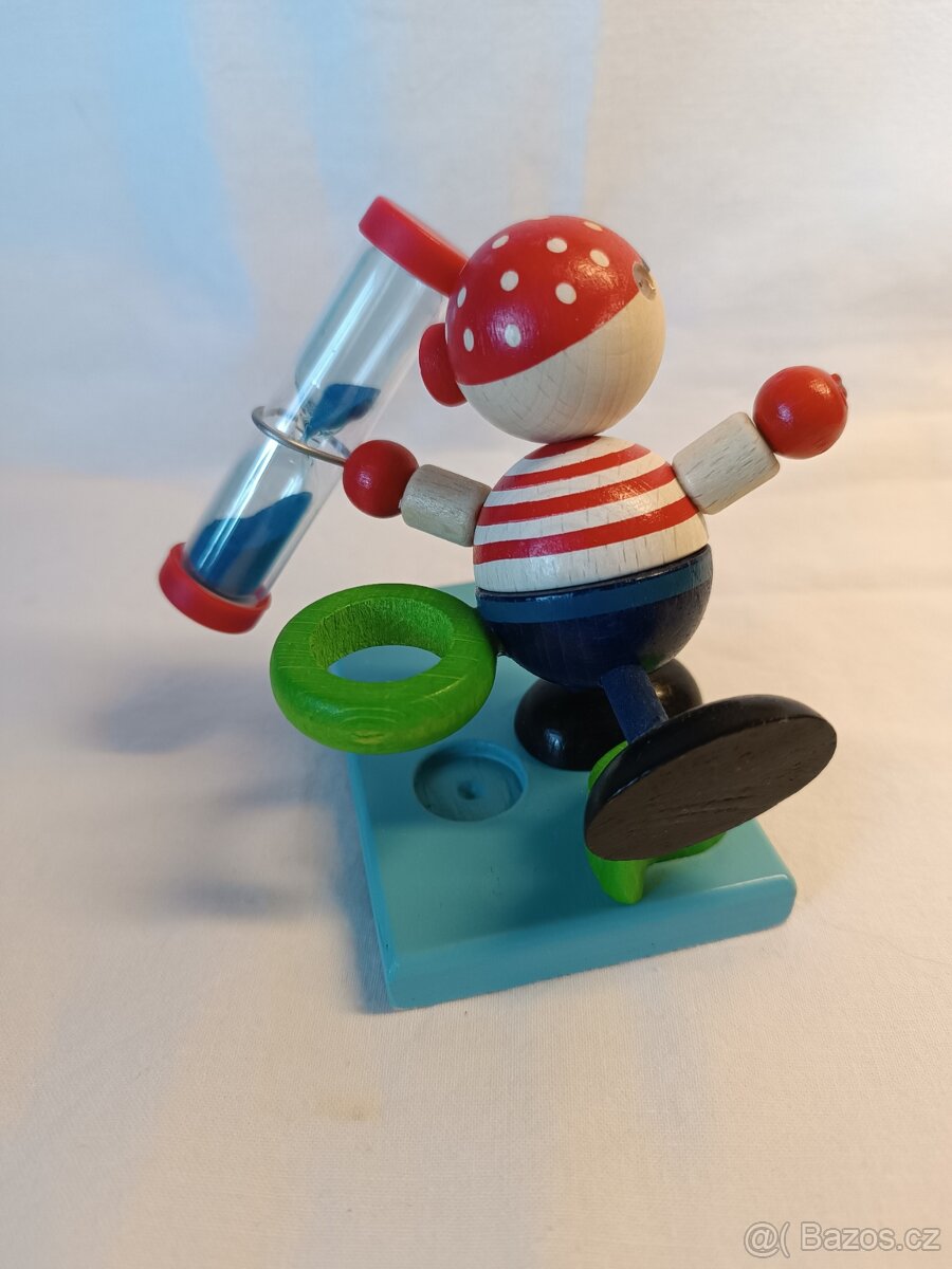 Hess -Přesýpací hodiny Pirát pro měření doby čištění zoubků - 3