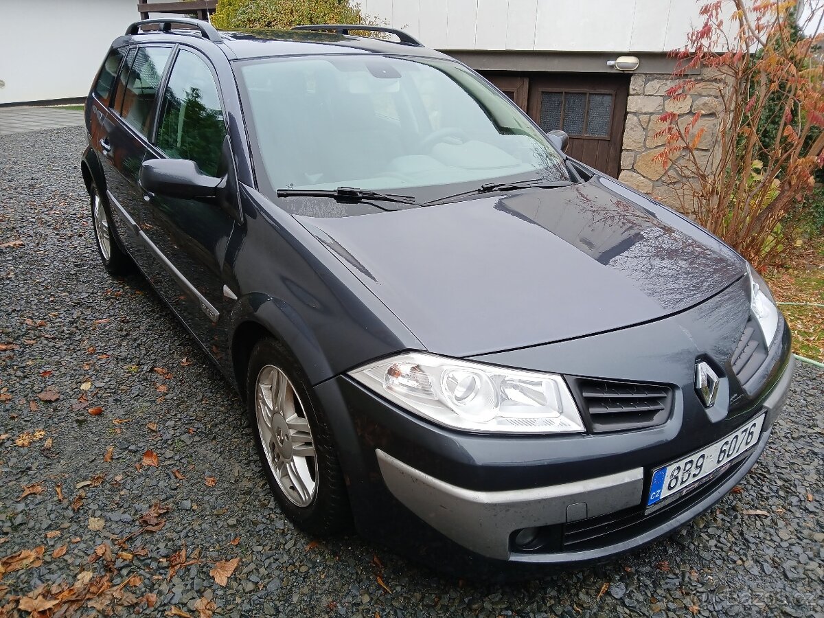 Renault Megane kombi 1.9dCi 96kW r.v.06, 6ti kvalt - 3