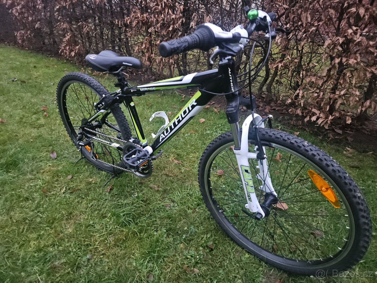 24" horské hliníkové kolo AUTHOR, rám 14" ...24 převodů - 3