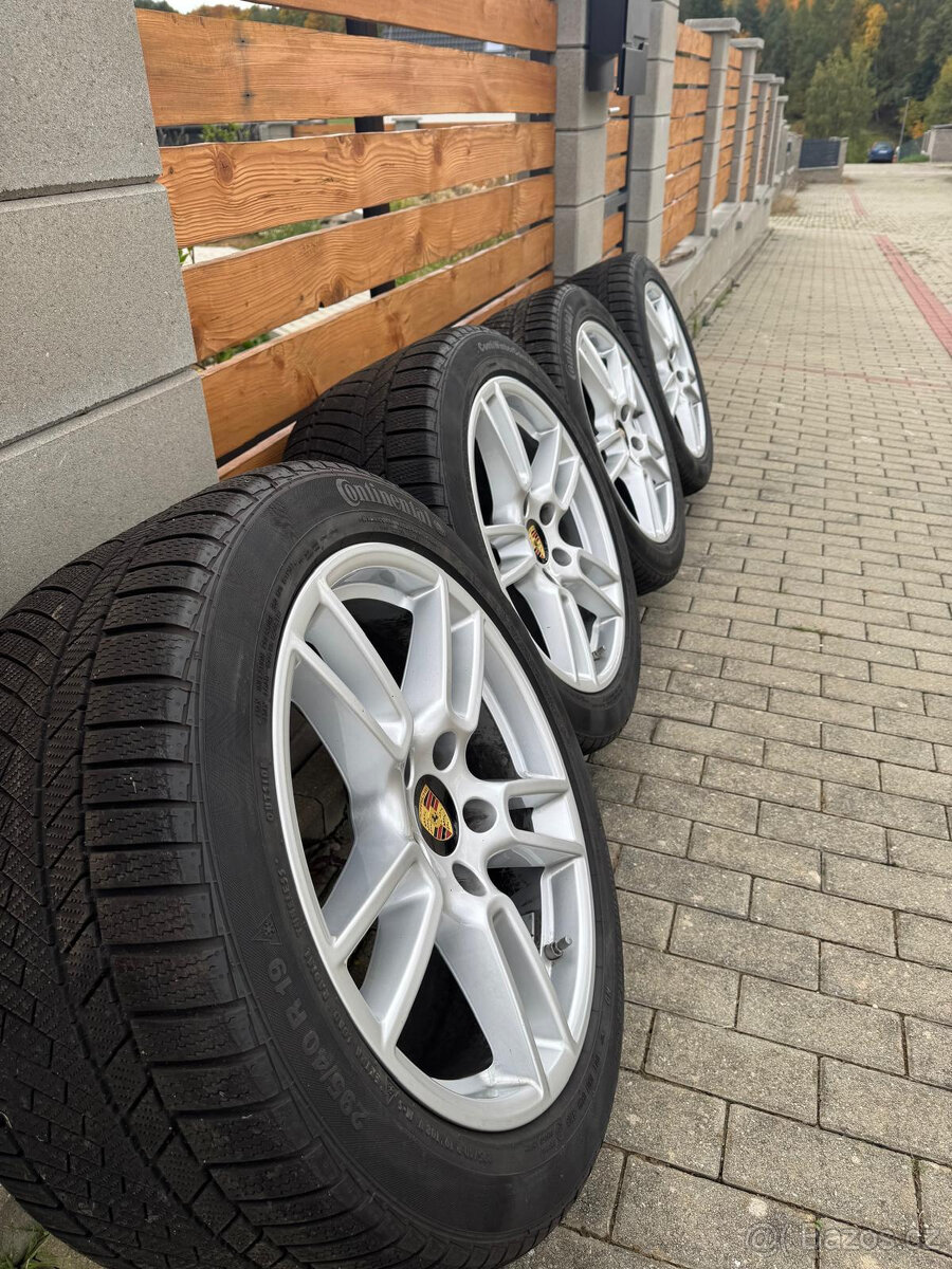 r19 origo BBS porsche panamera, dvourozměr, zimní pneu 7-8mm - 3