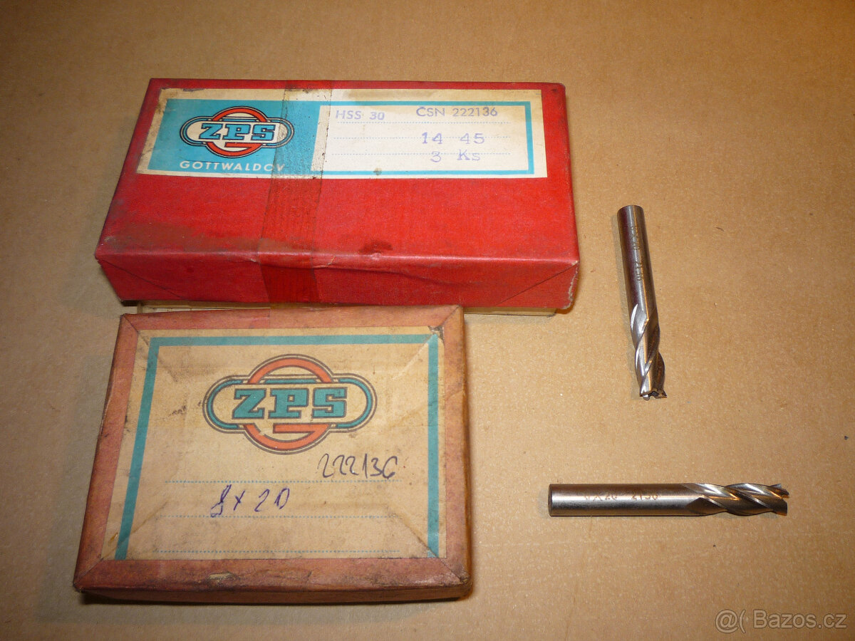 Fréza válcová čelní s válcovou stopkou - 3