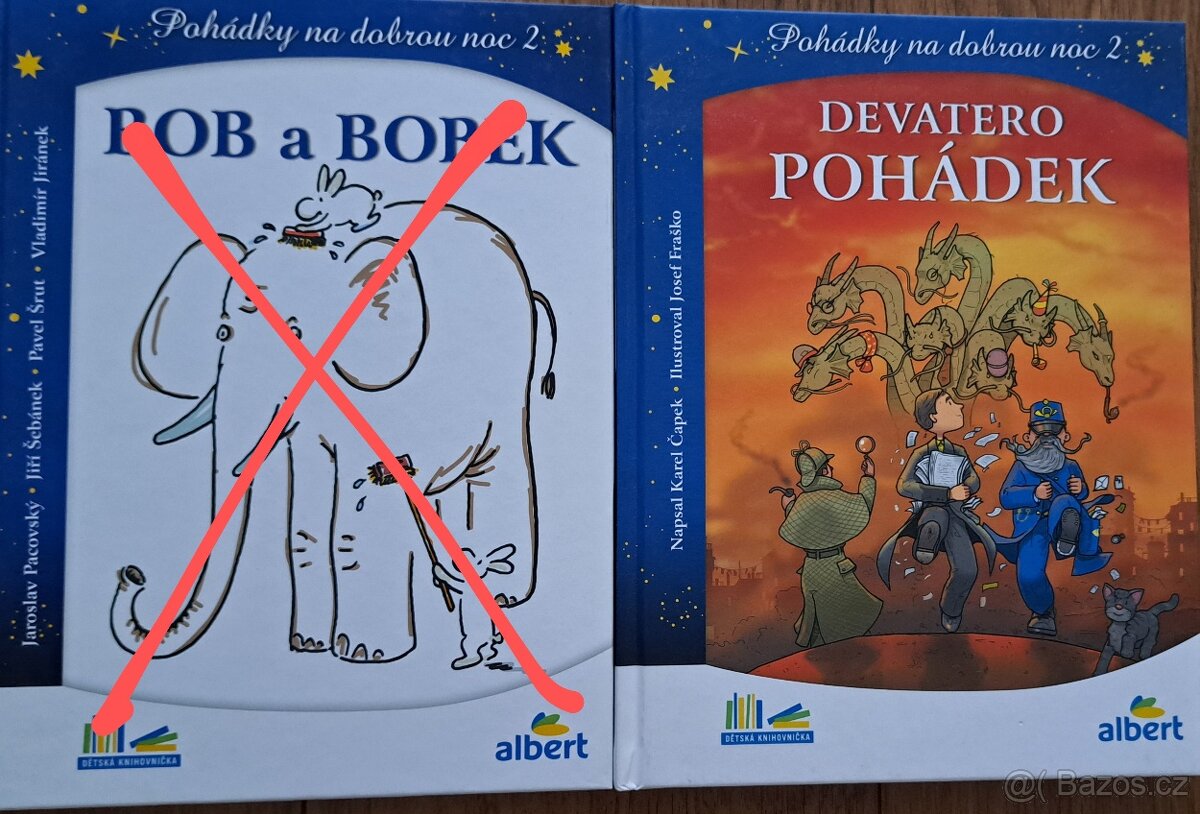 Pohádkové knížky - mix - 3