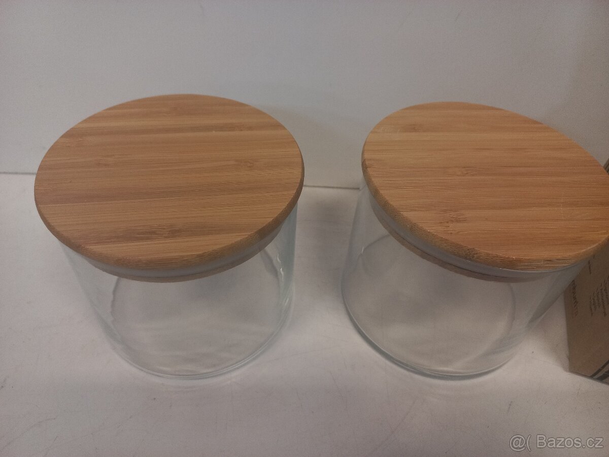 Nové uzavíratelné skleněné dozy BAMBUM původní obal - 3