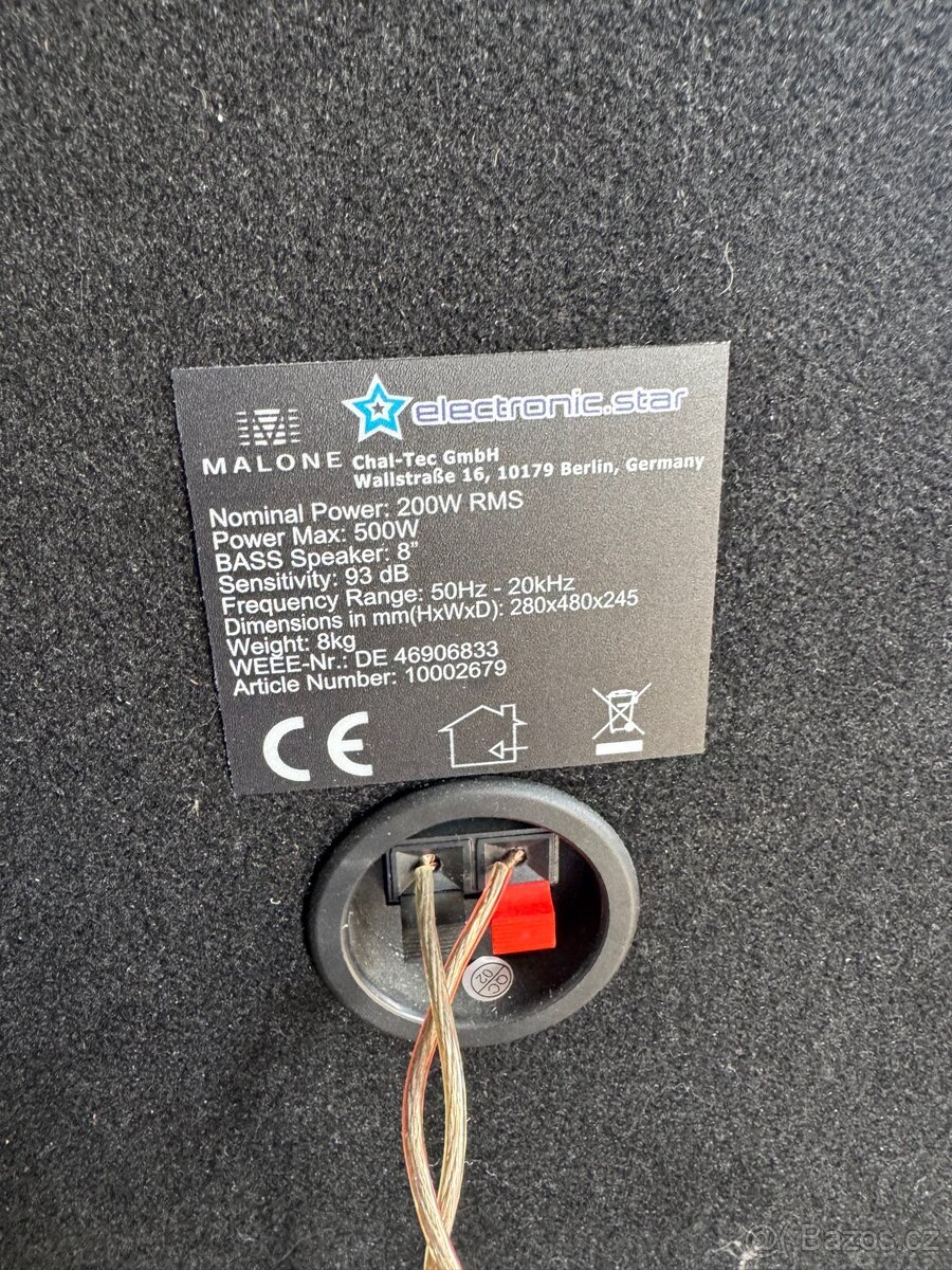 Basovy reproduktor Malone - 3