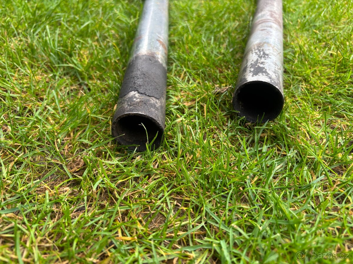 Jawa perak koleno výfuku 2x - 3