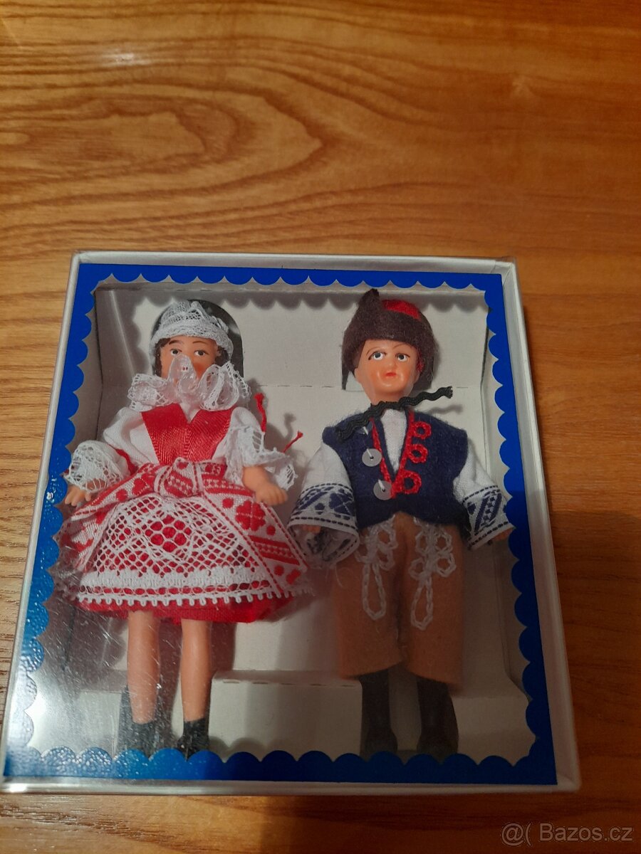 Krojované loutky retro hračka - 3