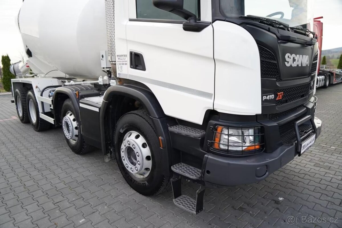 SCANIA P 410 XT 8x4 domíchávač PUTZMEISTER 9cbm - 3