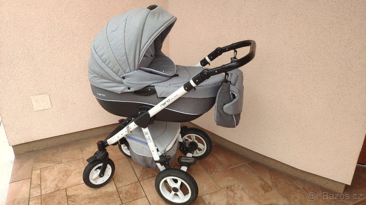 Kočárek trojkombinace Riko Nano Alu Tech - 3