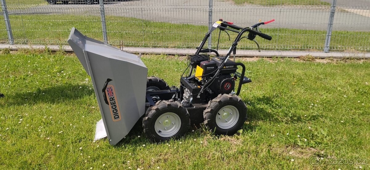 Kolový dumper, motorové kolečko - 3