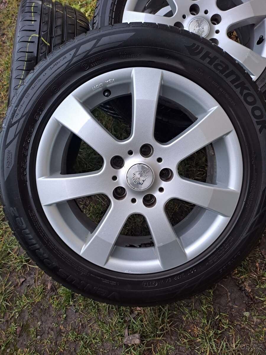 Alu kola 5x114.3 205/55 R16 - 3