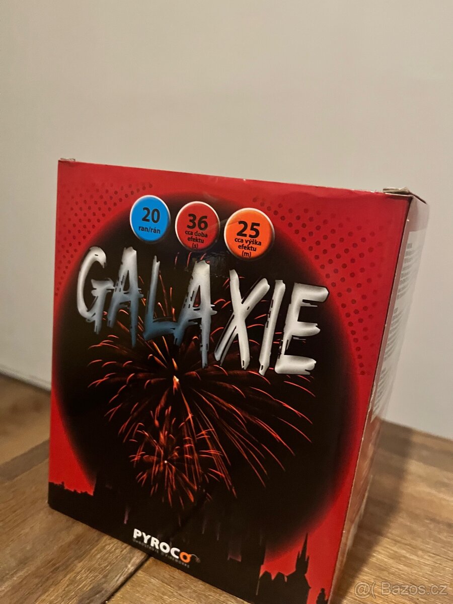 Ohňostroj galaxie - 20 ran (Pyroco) - 3