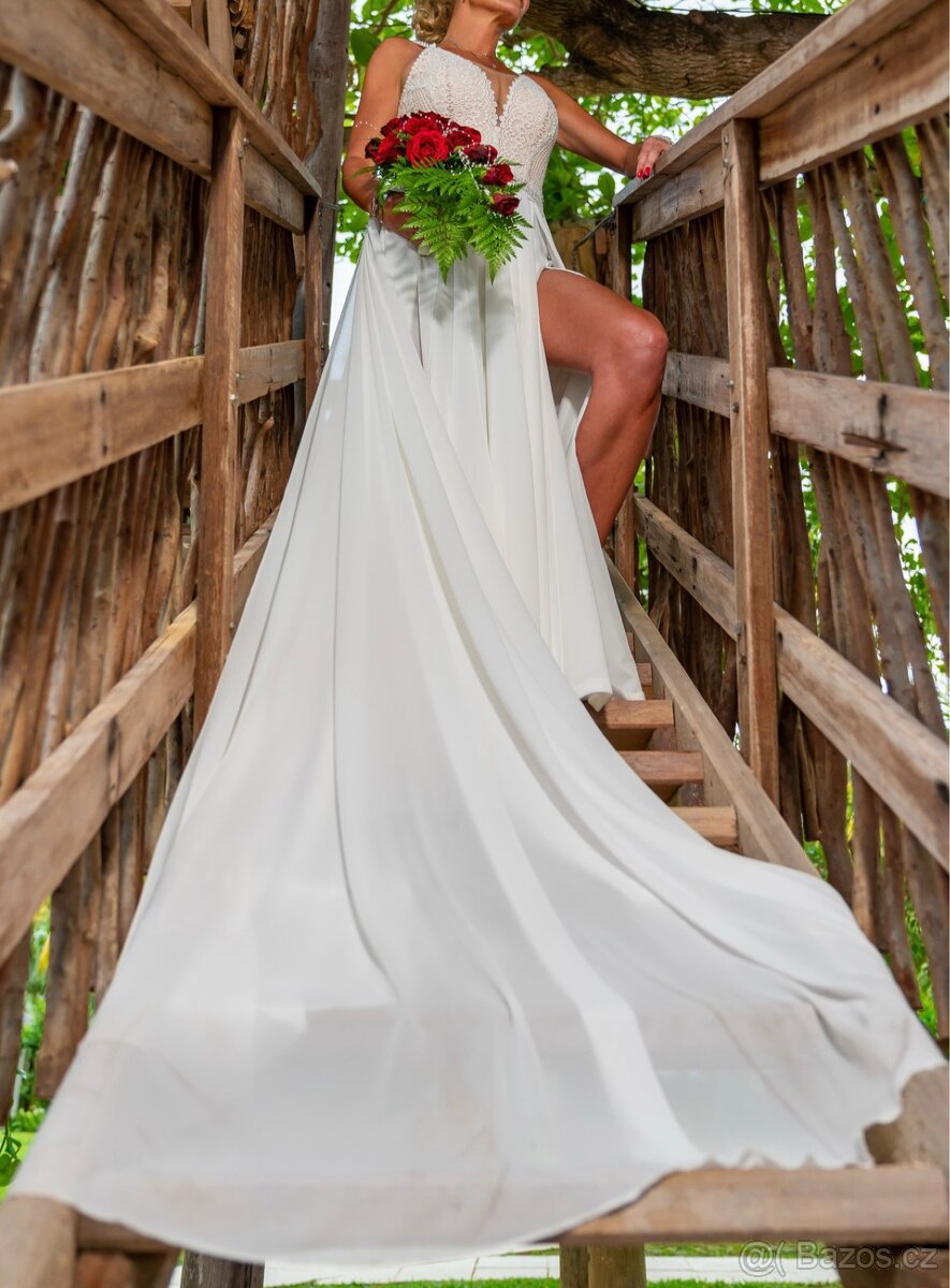 Krásné svatební šaty - 3