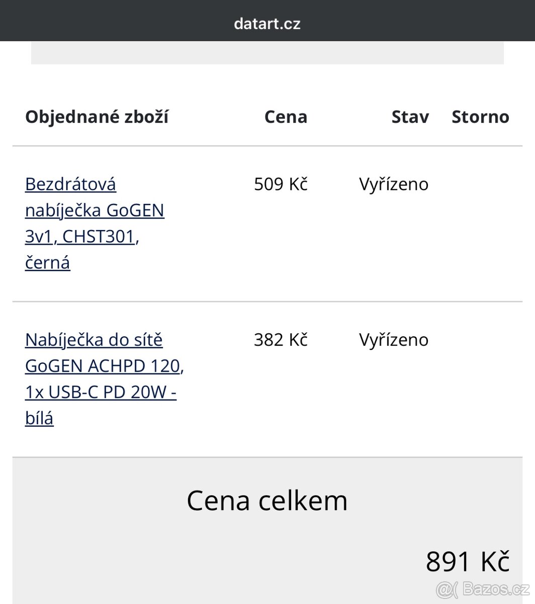 Bezdrátová nabíječka GoGEN 3v1, CHST301 (CHST301B) černá - 3