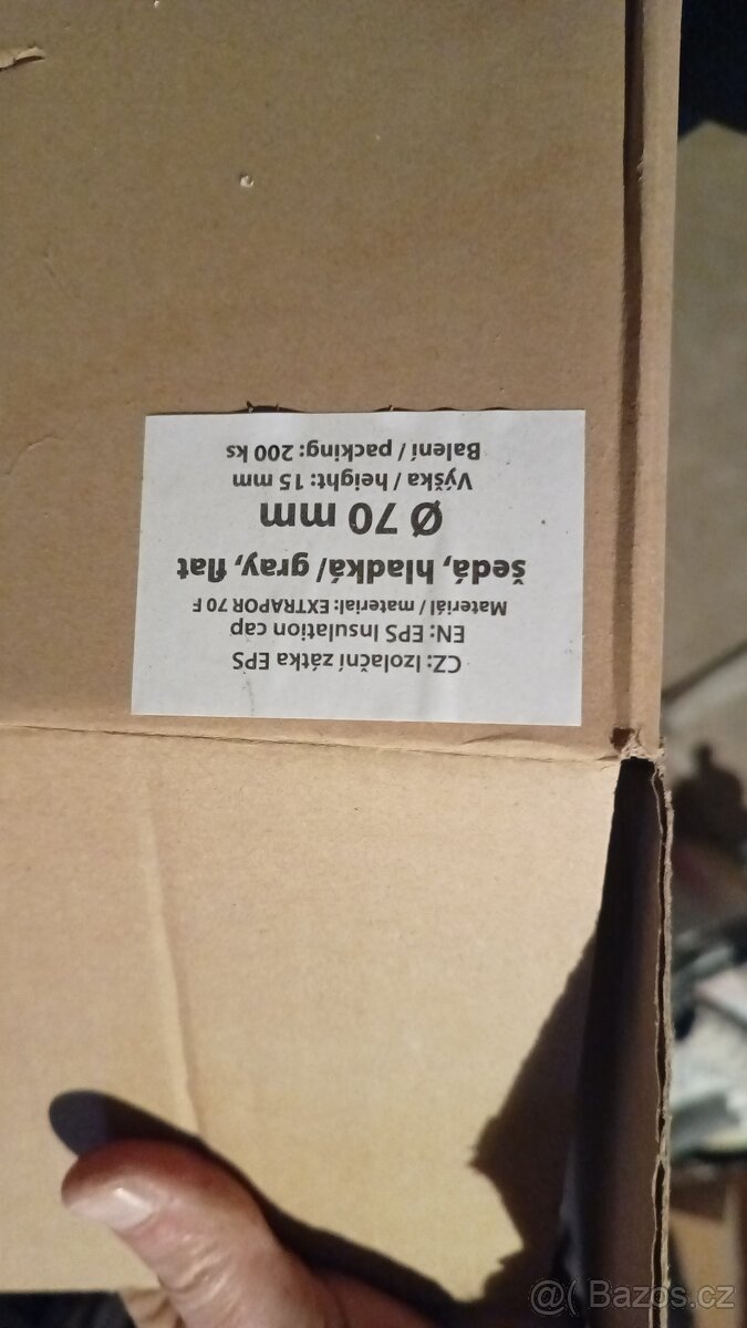 Fasádní polystyrenové víčka - 3