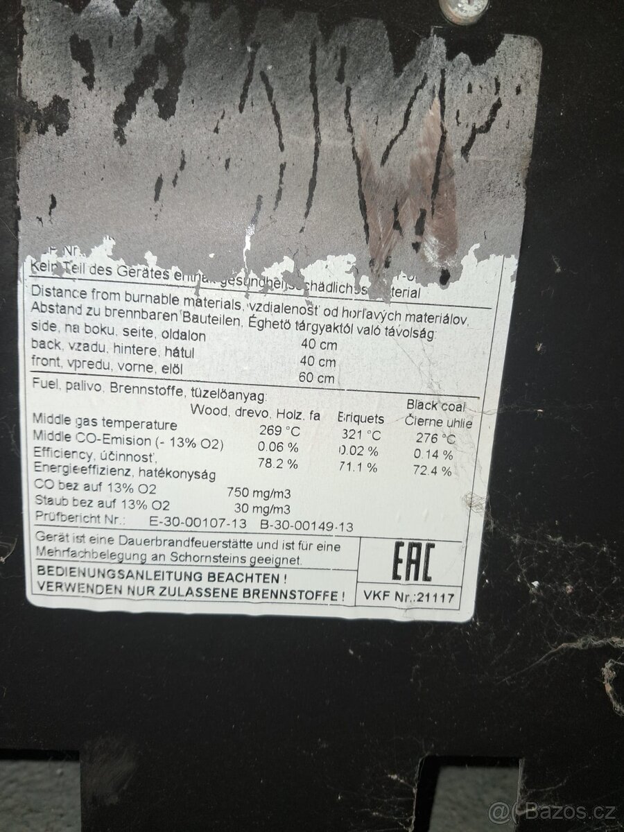 Kamna na tuhá paliva Petra - 3