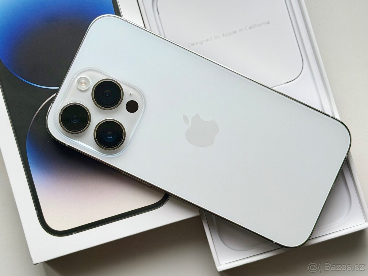 iPhone 14 Pro Silver BATERIE 100% TOP - 3