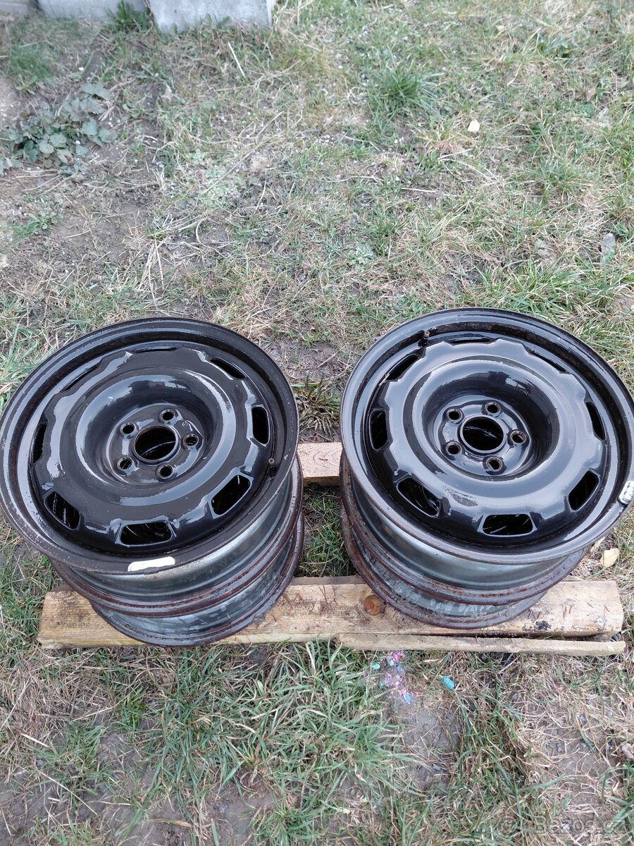 4 x plechový disk vw 15' - 3