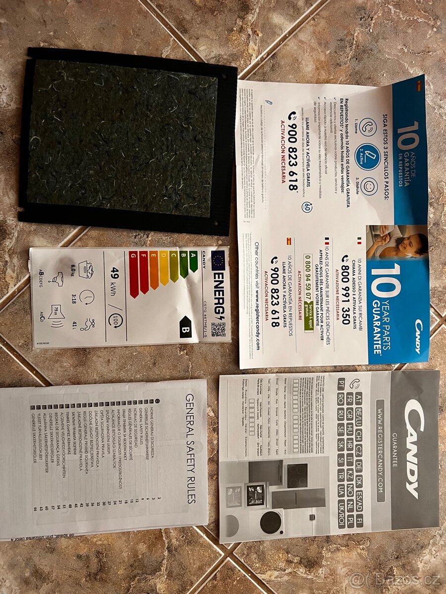 Pračka CANDY CSTG 46TME/1-S - 3