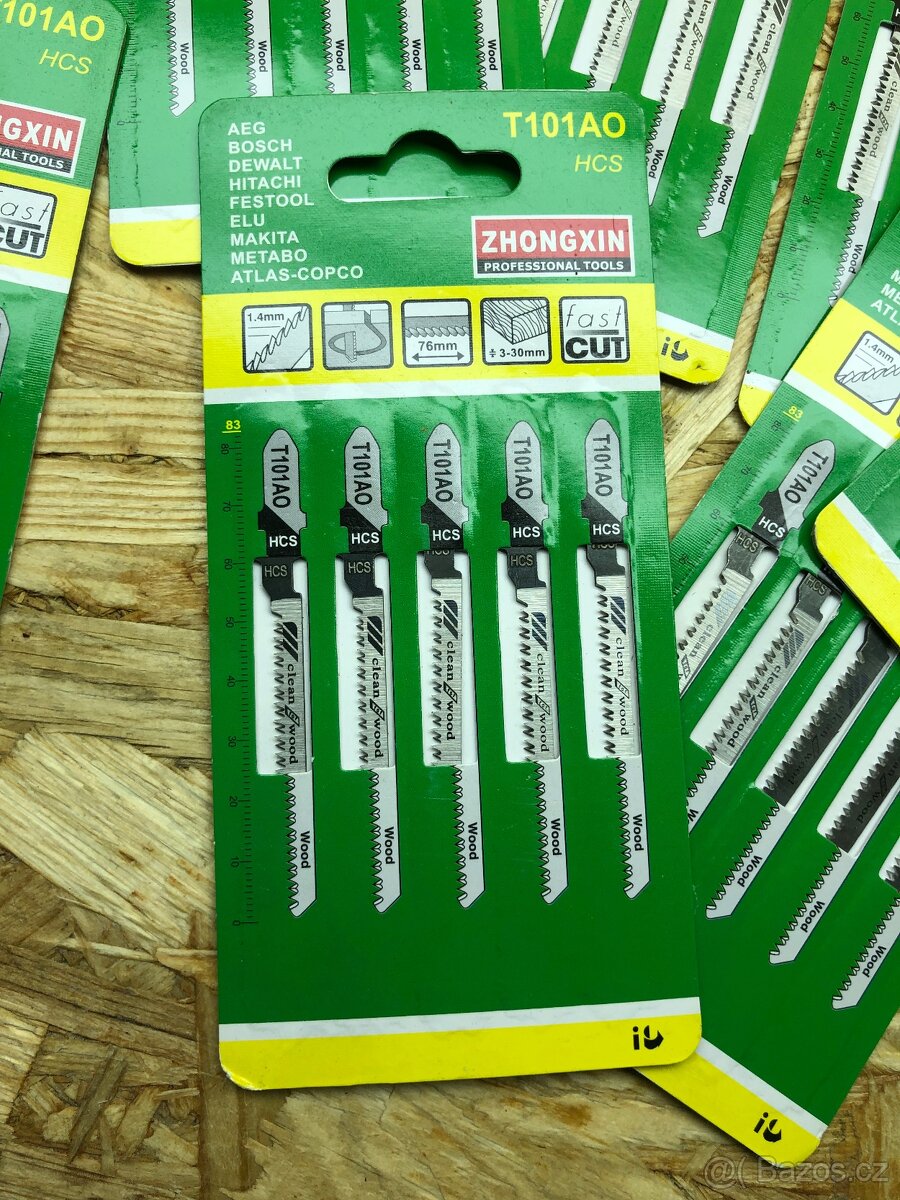 Plátky do přímočaré pily - 3