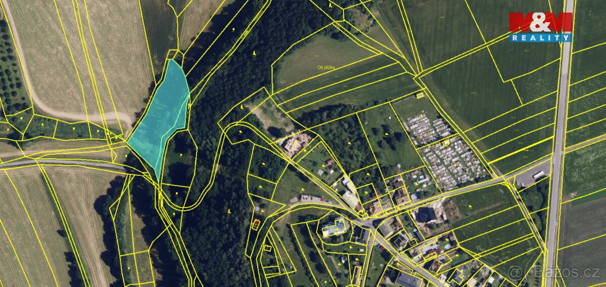 Prodej pole, 4100 m², Bílá Lhota - 3