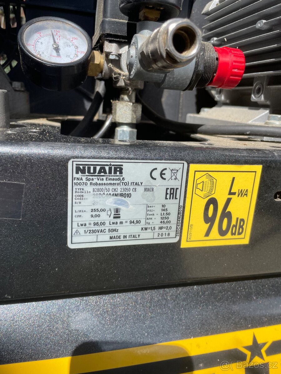 Kompresor Nuair b2800 50cm2 - 3