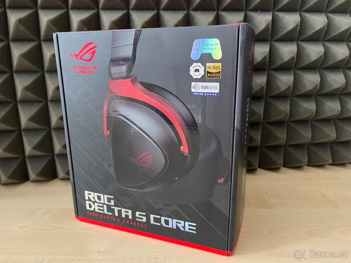Herní sluchátka ASUS ROG DELTA S Core - 3