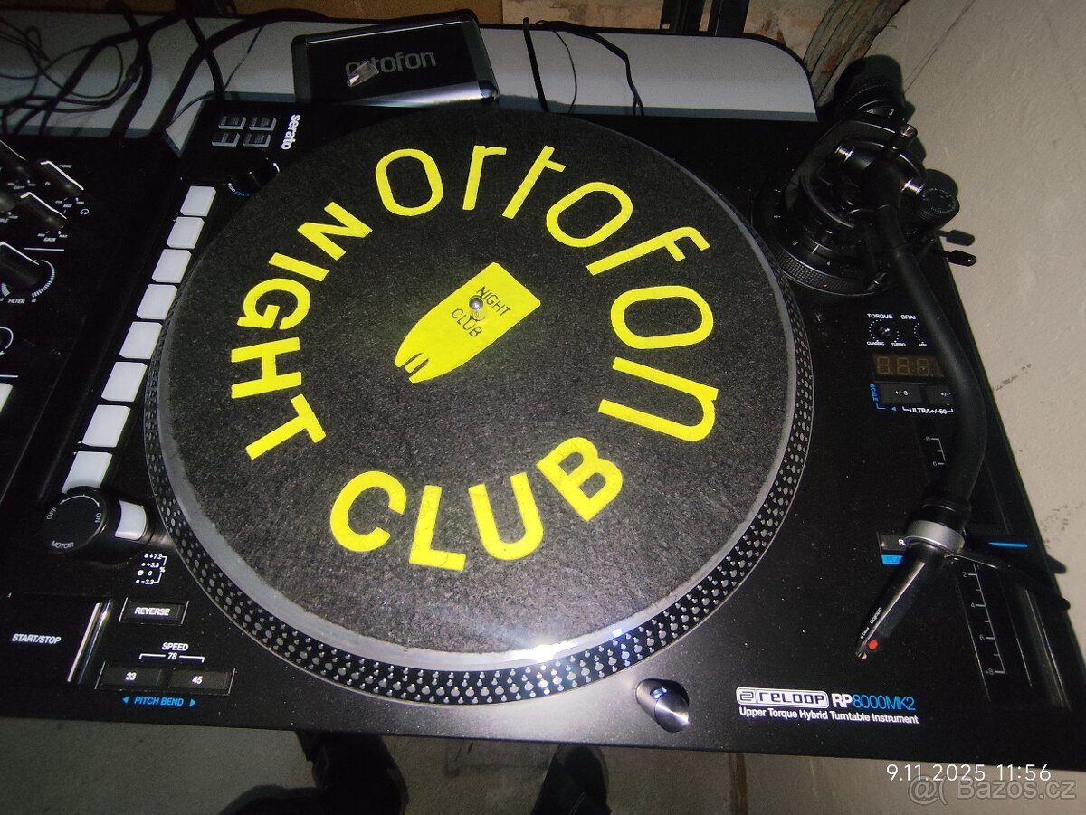 Dj:2x Reloop rp8000,NUMARK scratch, ortofon - 3