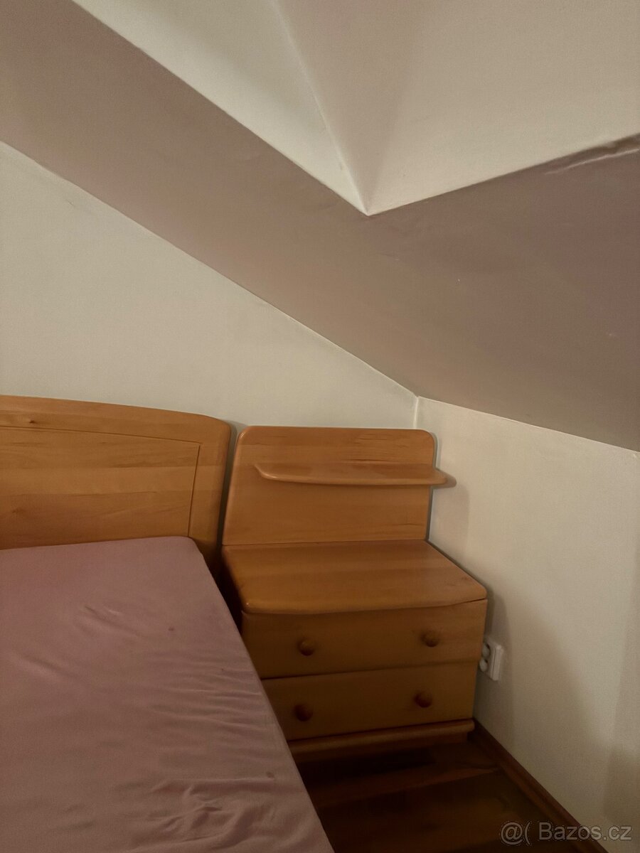 Sestava ložnice dřevo - 3