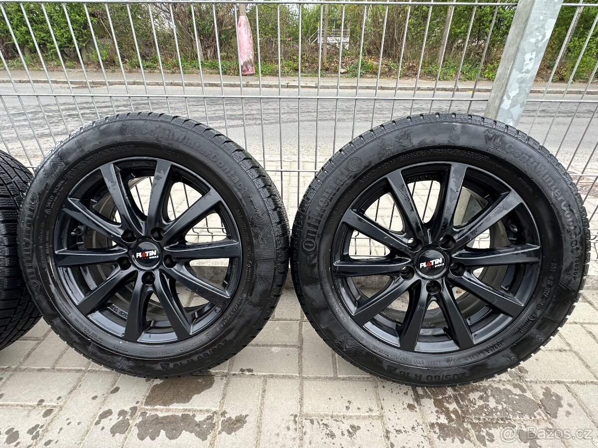 Zimní komplet ALU PLATIN / Continental 205/60 R16 - 3