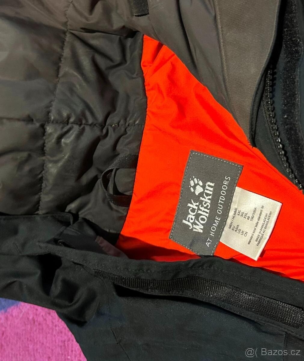 JACK WOLFSKIN - XXL ZIMNÍ SPORTOVNÍ PÁNSKÁ PÉŘOVÁ BUNDA - 3