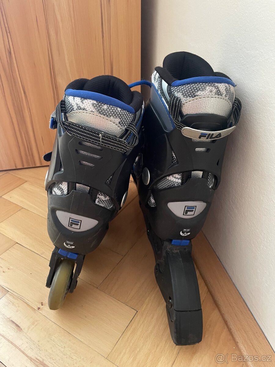 In line kolečkové brusle nastavitelné 35-38 - 3