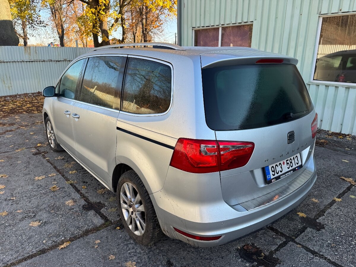SEAT ALHAMBRA 2,0 TDI,103 KW,ROK 2012,NAJ 208 TKM,KLIMA - 3